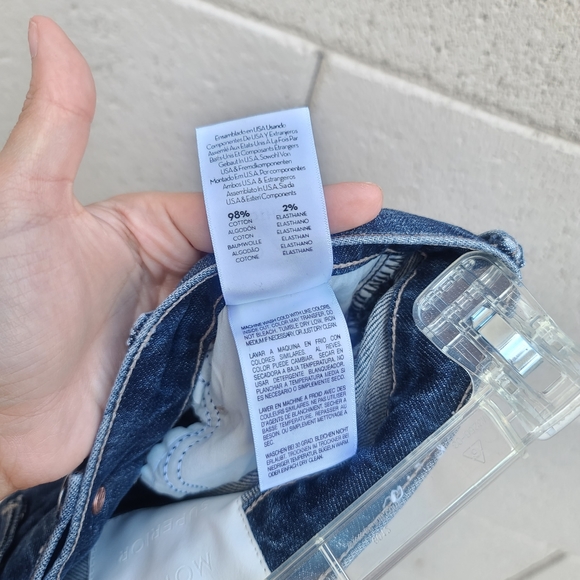 MOTHER Superior | The Dazzler Ankle Fray Jeans in Painfully Obvious Size 24 - Picture 12 of 12